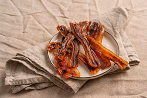 Bacon com mel de uruçu-amarela